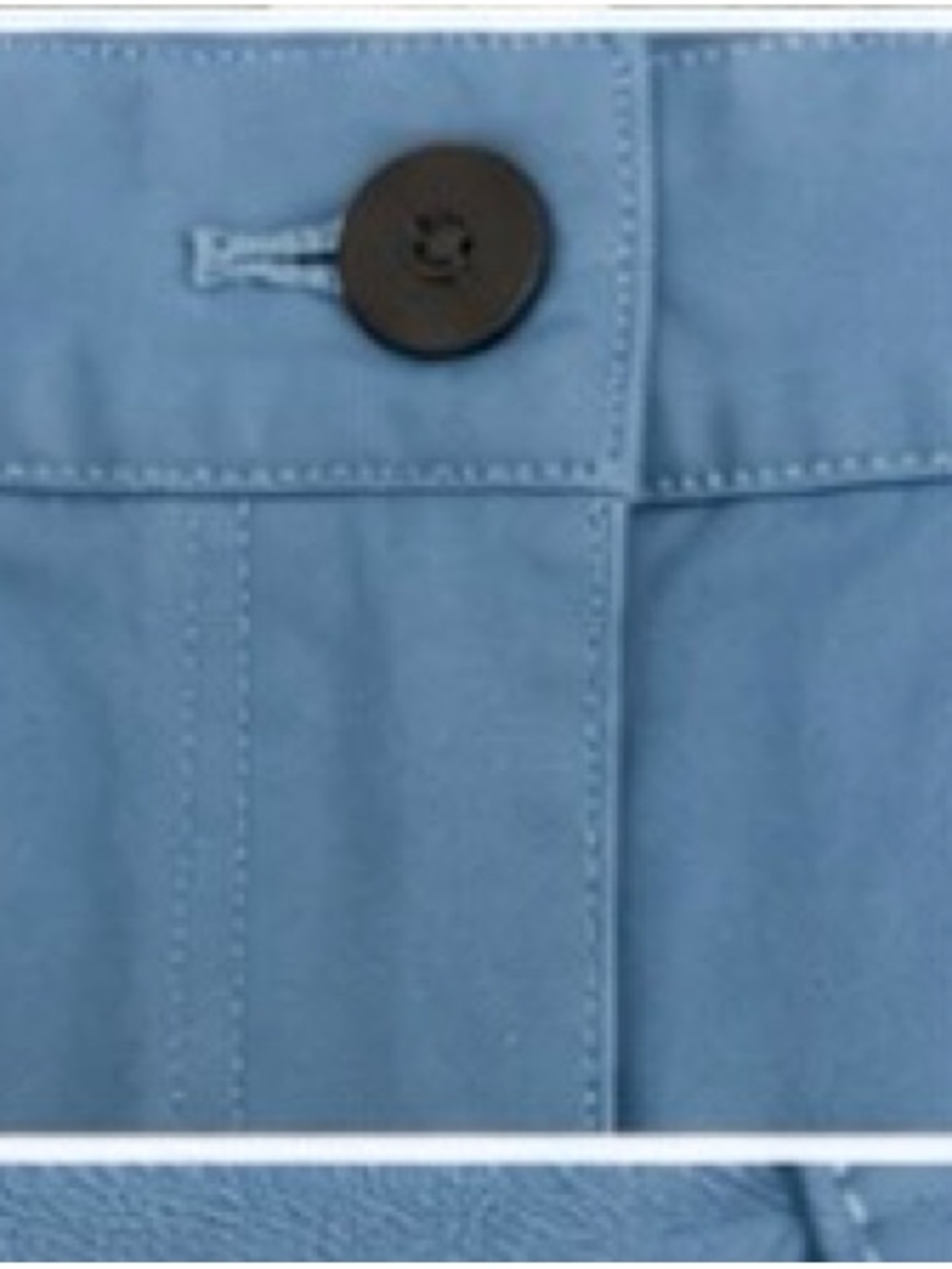lululemon City Sleek 5 Pocket Wide Leg Crop Pants Size 31 Light Blue Utilitech - Picture 4 of 6